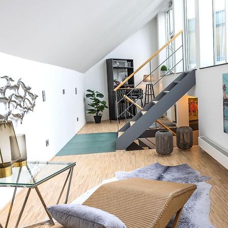 Luxus Wellness Loft - 245Qm - Designwohnen Im Zentrum Gütersloh Kültér fotó
