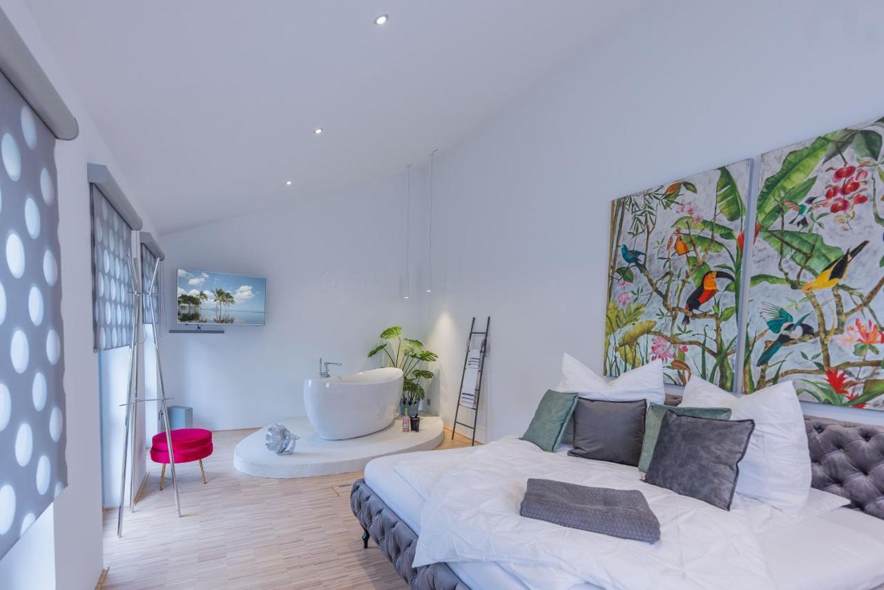 Luxus Wellness Loft - 245Qm - Designwohnen Im Zentrum Gütersloh Kültér fotó