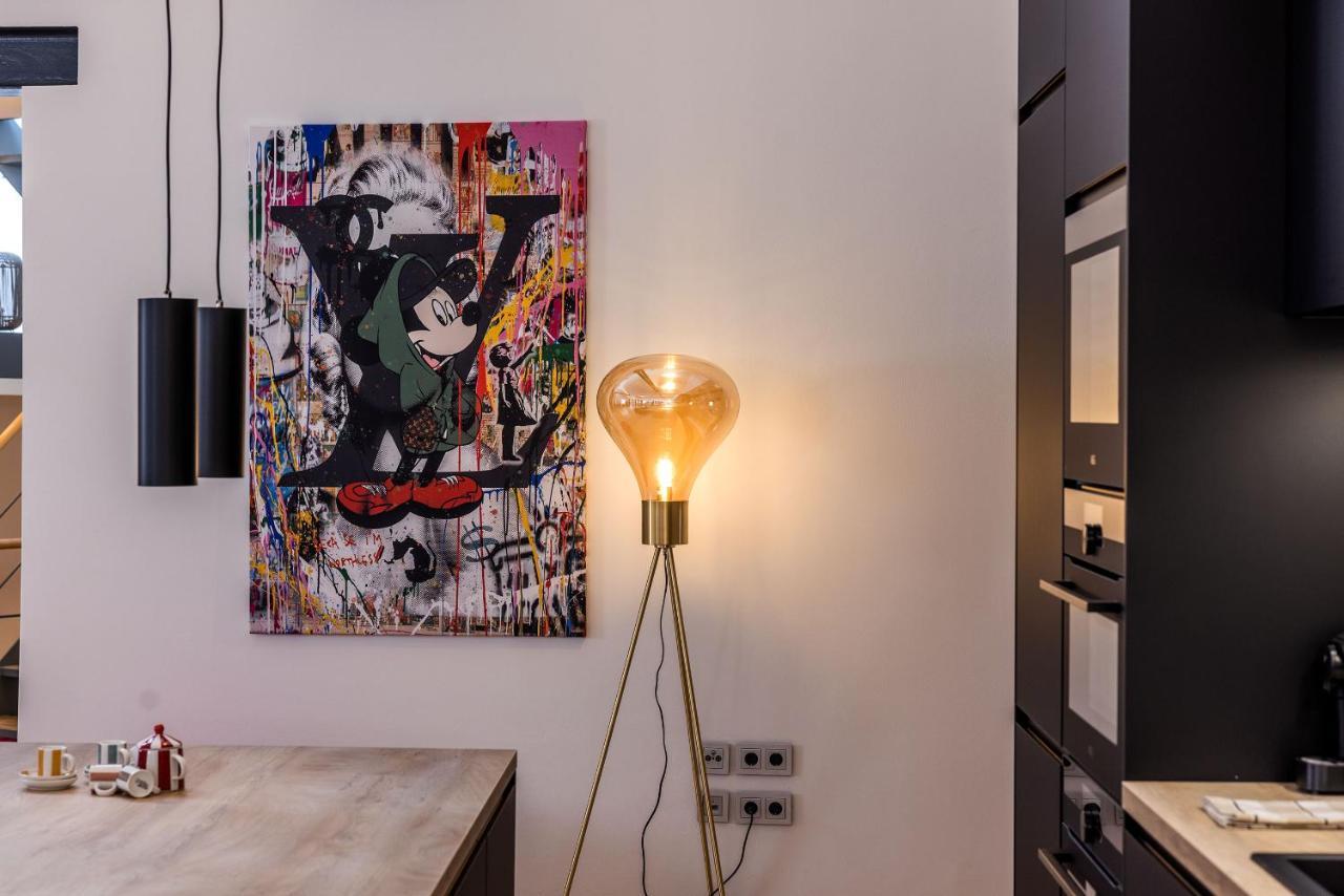 Luxus Wellness Loft - 245Qm - Designwohnen Im Zentrum Gütersloh Kültér fotó