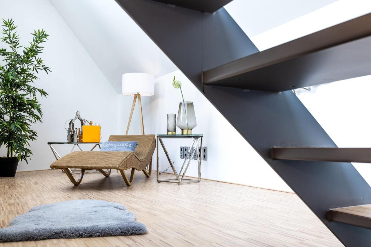 Luxus Wellness Loft - 245Qm - Designwohnen Im Zentrum Gütersloh Kültér fotó
