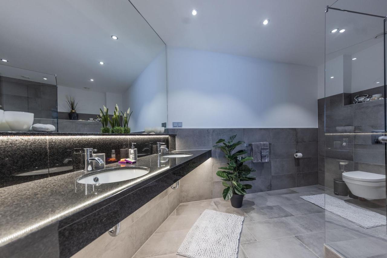 Luxus Wellness Loft - 245Qm - Designwohnen Im Zentrum Gütersloh Kültér fotó