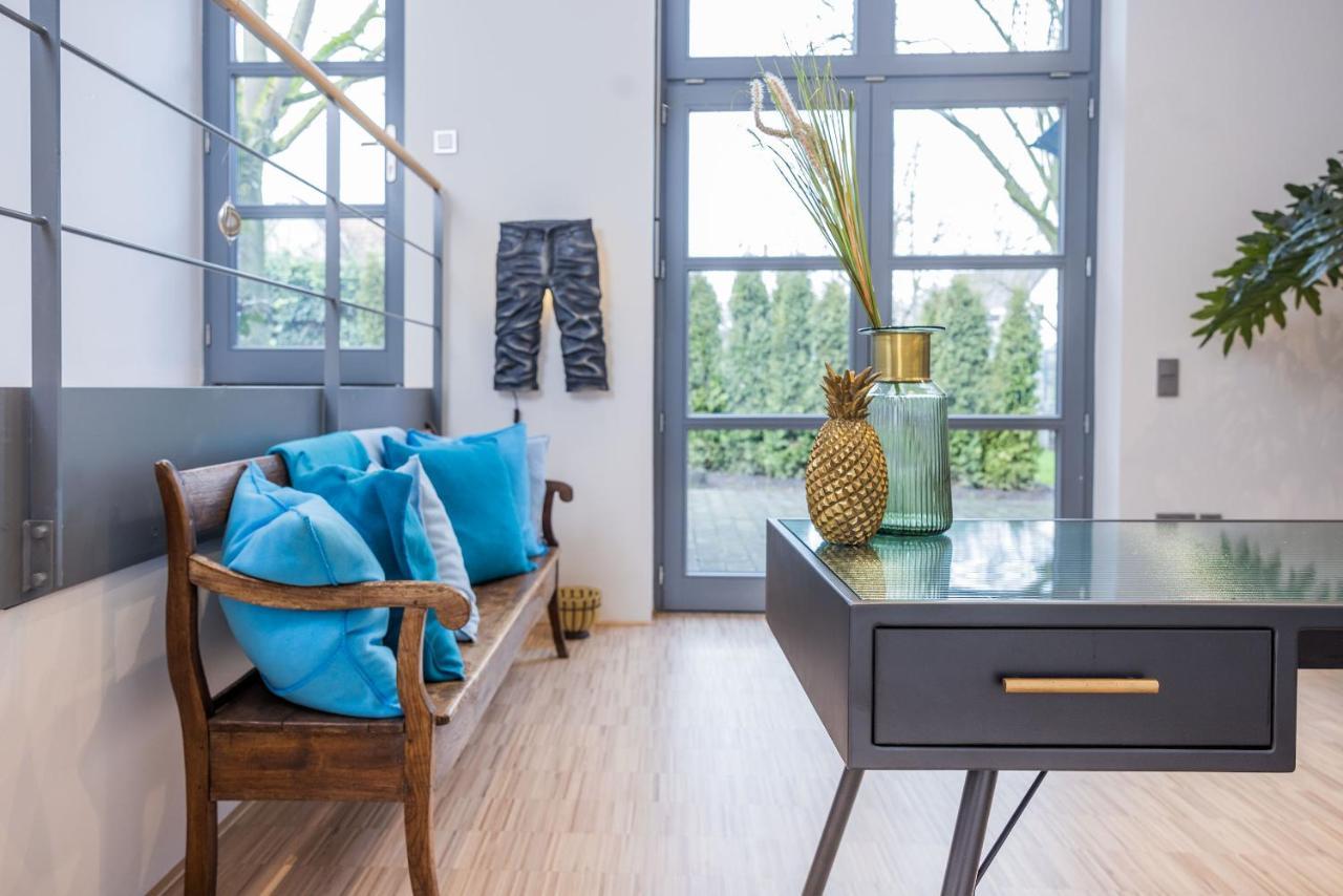Luxus Wellness Loft - 245Qm - Designwohnen Im Zentrum Gütersloh Kültér fotó