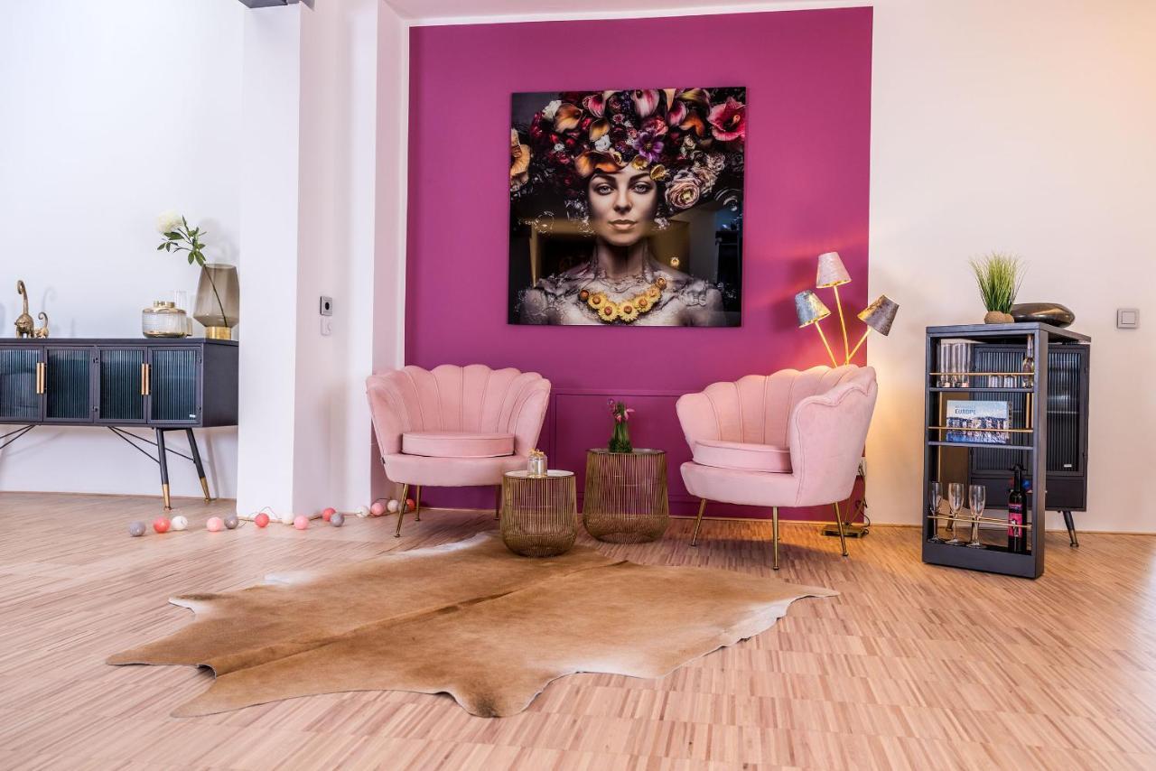 Luxus Wellness Loft - 245Qm - Designwohnen Im Zentrum Gütersloh Kültér fotó