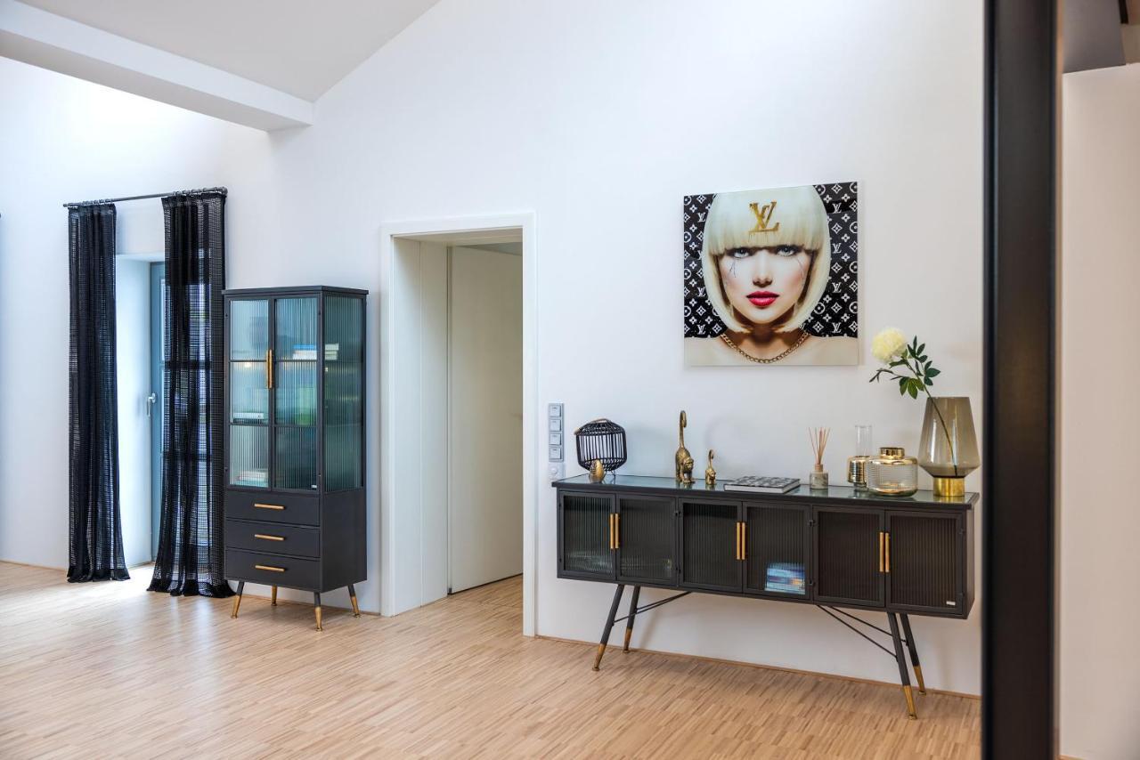 Luxus Wellness Loft - 245Qm - Designwohnen Im Zentrum Gütersloh Kültér fotó