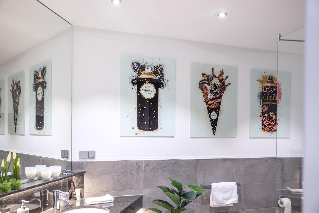 Luxus Wellness Loft - 245Qm - Designwohnen Im Zentrum Gütersloh Kültér fotó